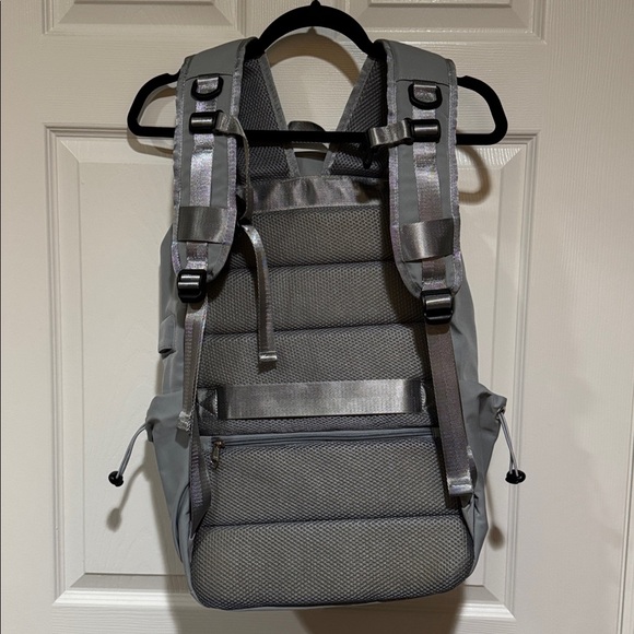 Blue laptop backpack